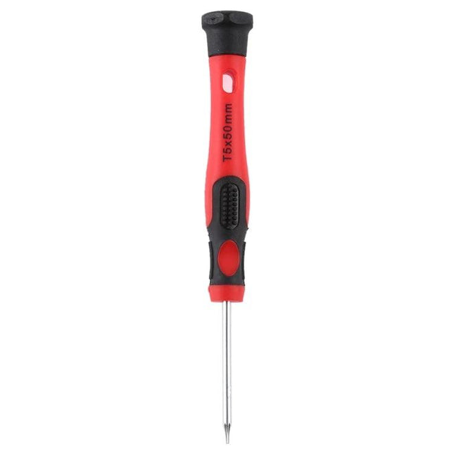JIAFA T5 Torx Screwdriver for Mobile Phone Repair Tools - compact red-black T5x50mm precision screwdriver for smartphone repairs