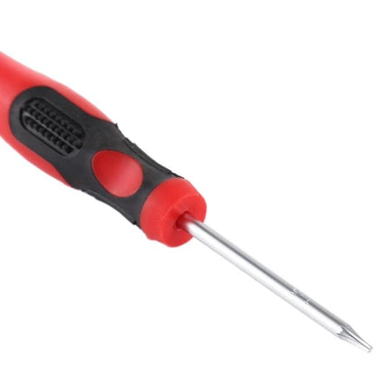 JIAFA T5 Torx Screwdriver for Mobile Phone Repair Tools compact red-black handle T5 bit for smartphone repairs