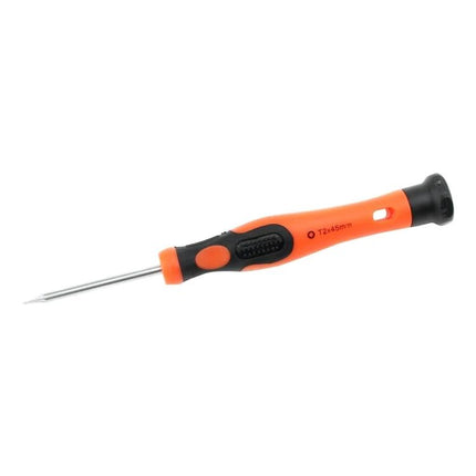 Jiafa T2 Torx Screwdriver for Mobile Phone Repair — orange ergonomic handle precision T2 driver for smartphone repairs