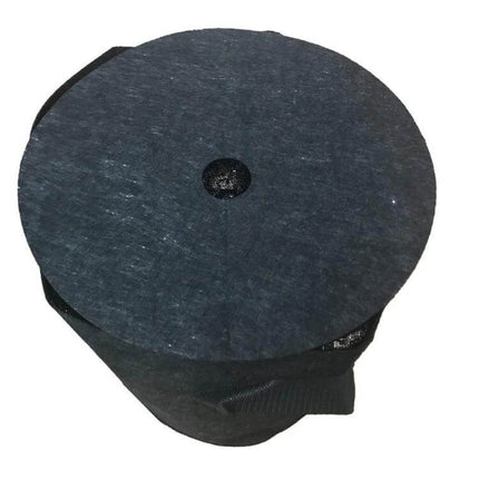 Ecological Anti-Grass Non-Woven Garden Cloth For Weed Control 52x6cm round black non-woven fabric cover with center hole for small garden beds