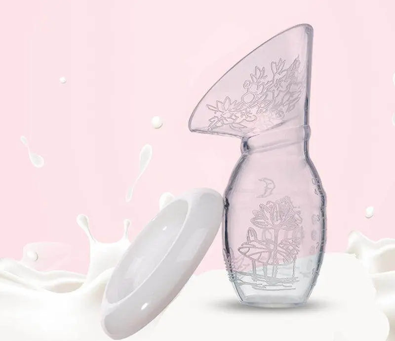 Effortless Silicone Milk Collector - Gentle Breast Pump Tool 