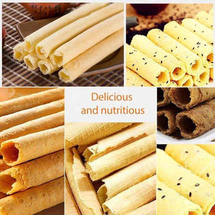 Egg Roll Machine Single-Head For Western Food Shops producing crisp non-stick egg rolls for cafes and bakeries