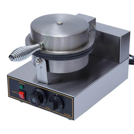 Egg Roll Machine Single-Head For Western Food Shops showing compact stainless single-head egg roll maker with non-stick mold and temperature controls