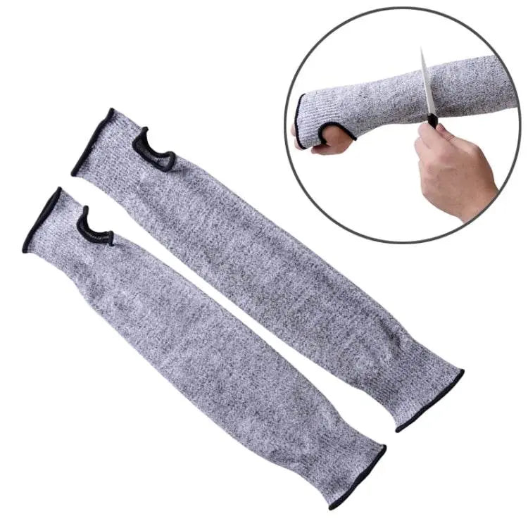 Elastic Breathable Anti-cut Elbow Arm Sleeve HPPE 45cm Protection