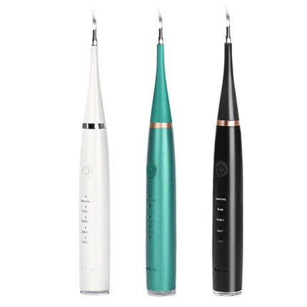 Electric Dental Scaler Replacement Heads White 5 Pack For At Home Cleaning - replacement tips for compatible ultrasonic scalers, pack of five white heads