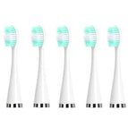 5pcs Toothbrush Head White