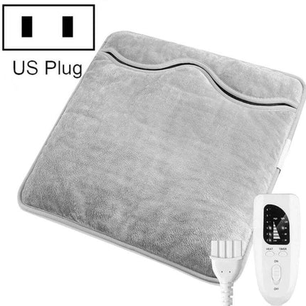 Electric Feet Warmer Pad For Home Use Multi-Voltage Plug soft plush foot heating pad with controller, 360-degree temp lock and auto power-off