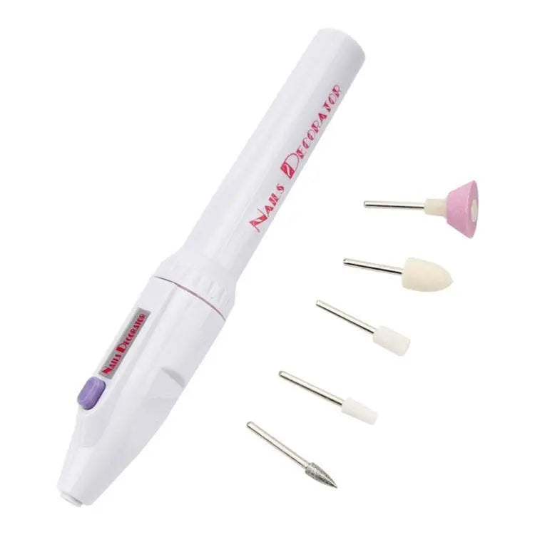 Electric Nail File Drill Kit Tips for Manicure and Pedicure 