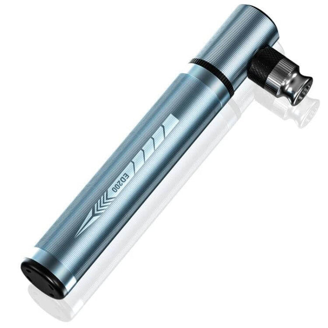 ENLEE Portable Bicycle Hand Pump for Schrader and Presta Valves compact aluminum alloy pump with CNC grip and Schrader/Presta converter