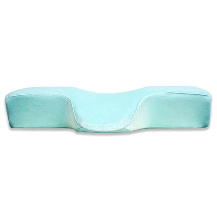 Eyelash Pillow Memory Foam 60x34x12 cm For Neck Support ergonomic arc memory foam pillow with crystal velvet cover in mint