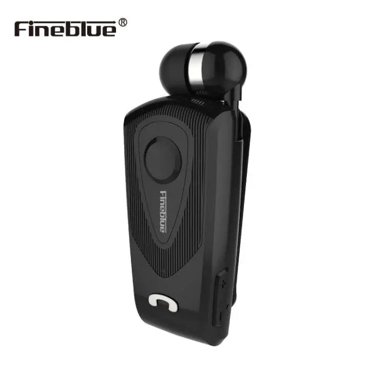 F930 CSR4.1 Retractable Cable Bluetooth Headset Black White Gold Silver