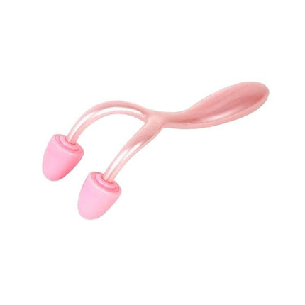 FunAdd Nose Up Shaping Clip For Daily Nose Lifting - pink ergonomic non-surgical nose shaping tool with natural material pads