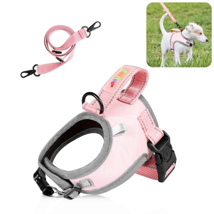 FunAdd Reflective Nylon Dog Harness with Traction Rope - Size S