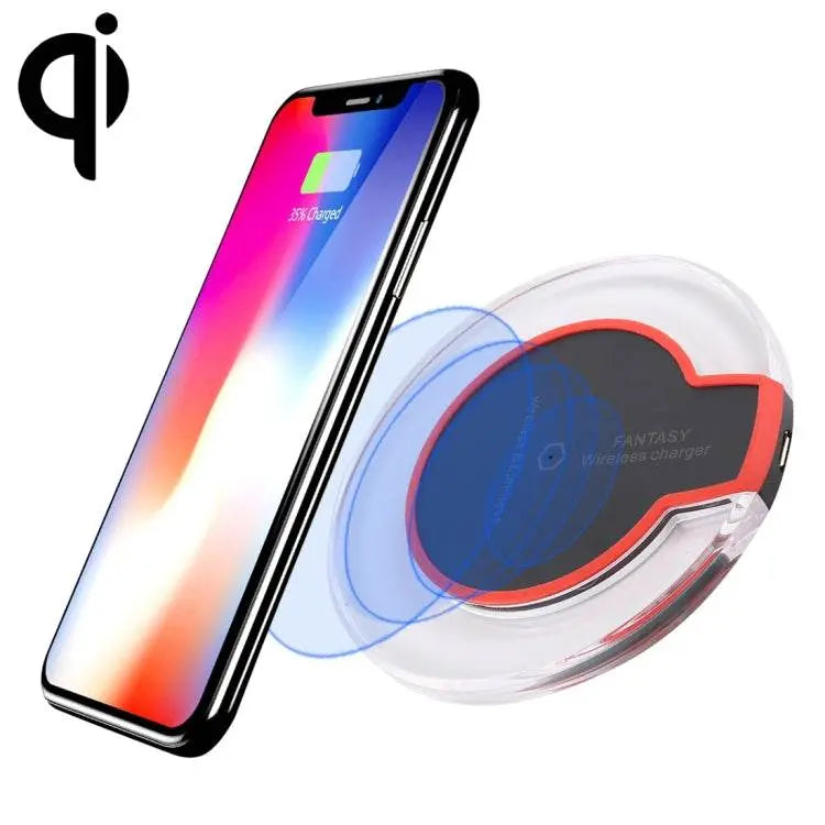 FANTASY 5V 1A Output Qi Standard Wireless Charger White