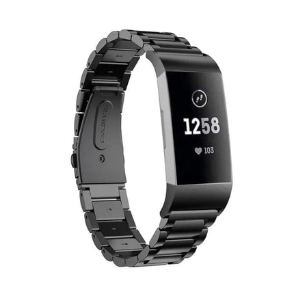 Stainless Steel Watch Band For Fitbit Charge 4 12mm