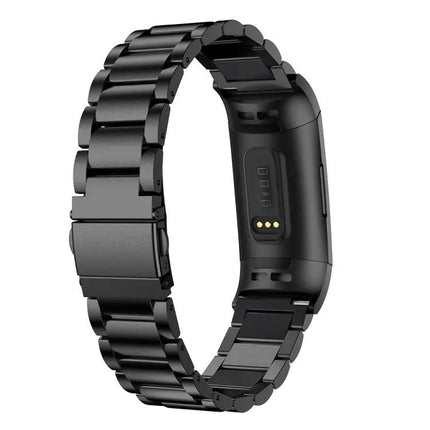Stainless Steel Watch Band For Fitbit Charge 4 12mm