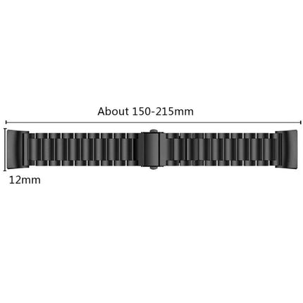 Stainless Steel Watch Band For Fitbit Charge 4 12mm