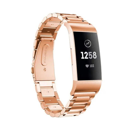 Stainless Steel Watch Band For Fitbit Charge 4 12mm