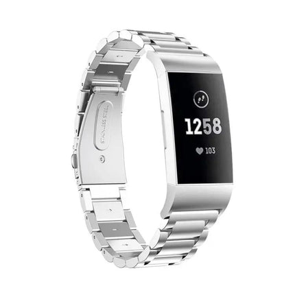 Stainless Steel Watch Band For Fitbit Charge 4 12mm