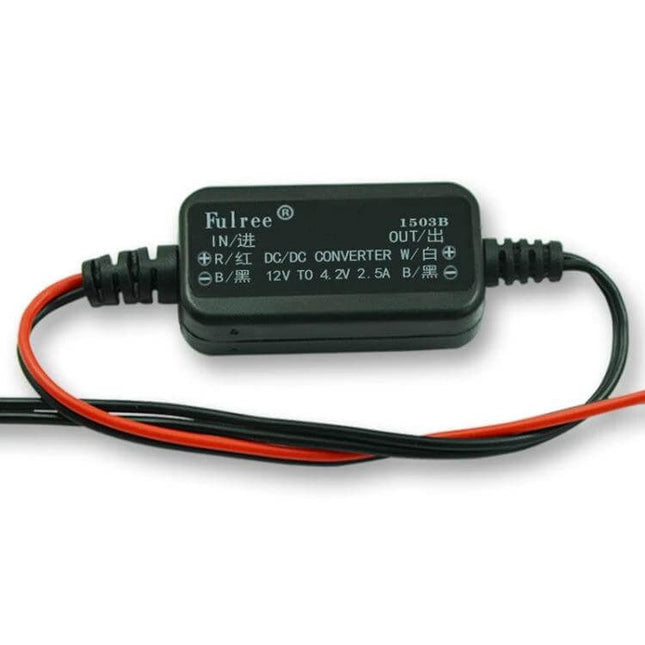 Fulree Ultra-Thin Vehicle DC Power Converter, 12V To Multiple Voltages slim 11mm DC-DC converter module for cars, boats, dashboards and sensors