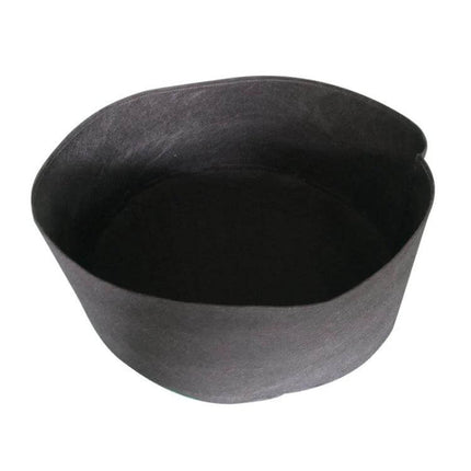 Felt Planting Barrel Bag For Indoor Plants 80x30cm breathable black non-woven fabric planter bag for large indoor pots