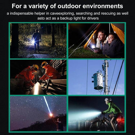 Flashlight For Outdoor Use Zoomable Aluminum Alloy Pocket Light - compact rugged zoomable beam for camping, hiking, emergency kits and night cycling