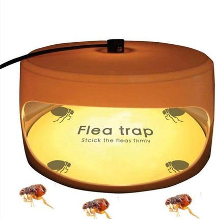 Flea Trap Lamp For Home Use, Pet Care, Indoor Flea Control - compact chemical-free indoor flea control lamp attracting fleas with light and heat