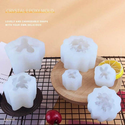Fleshy 3D Silicone Mold For Soap And Candles Aromatherapy - food-grade non-stick irregular shapes for DIY soap, candles, aromatherapy toppers