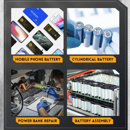 FNIRSI Handheld Battery Spot Welder for Nickel Sheet - compact rechargeable tool for mobile, cylindrical battery repair and battery assembly