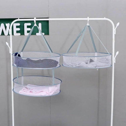 Foldable Clothes Drying Rack With Net 61 x 76cm For Sweaters hanging mesh dryer for sweaters underwear socks, compact foldable flat drying surface