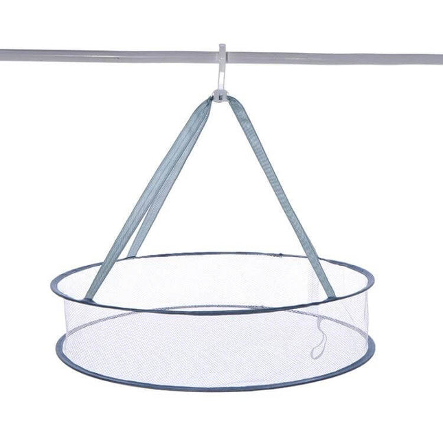 Foldable Clothes Drying Rack With Net 61 x 76cm For Sweaters hanging sweater flat on breathable mesh rack for apartment or travel