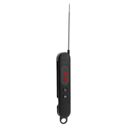 Folding Digital Meat Thermometer Wireless Instant Read For Grilling - folding probe, instant read display, magnetic back for grill