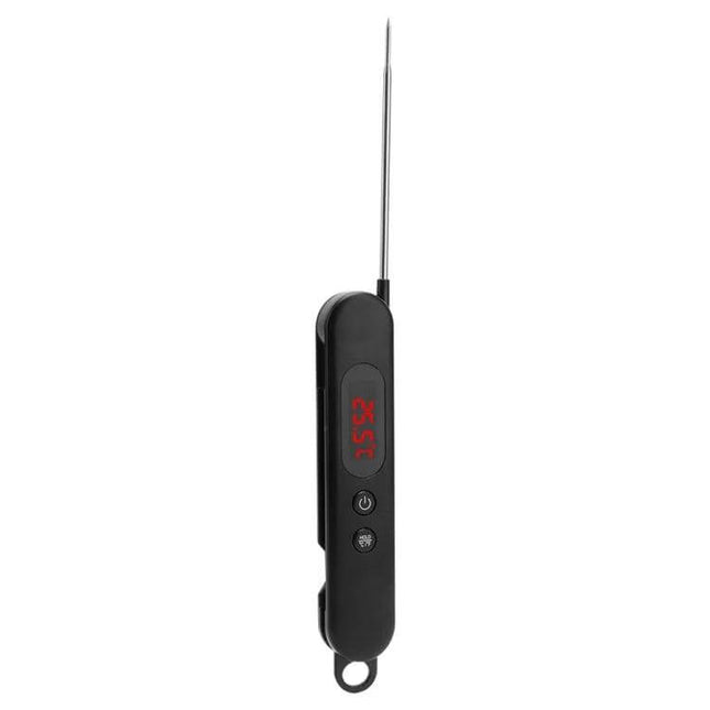 Folding Digital Meat Thermometer Wireless Instant Read For Grilling - folding probe, instant read display, magnetic back for grill