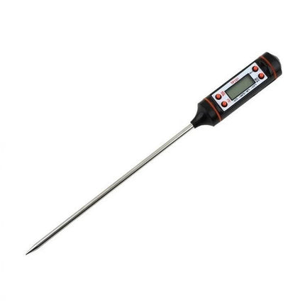 Food Pen Type Thermometer For Grilling And Baking With Digital Display - stainless steel probe, pocket digital readout for grilling, baking, candy making