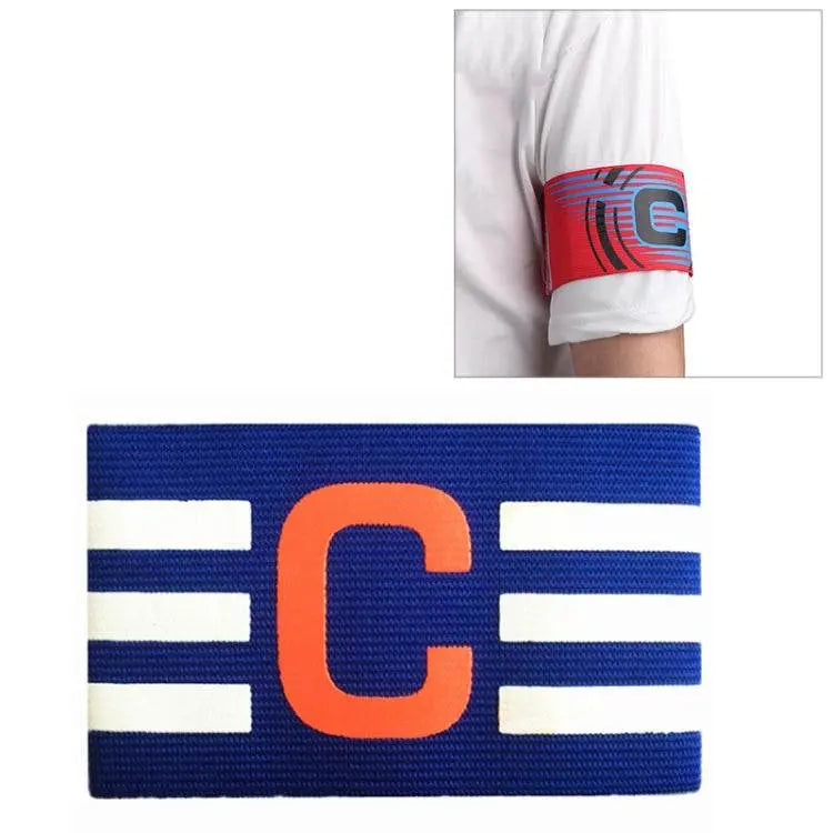 Football Team Captains Armband Pasteable Armband Blue Red Green Gray Orange