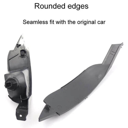 Ford Fiesta 2009-2015 Rear Bumper Fog Light Left Red replacement LED assembly with PC+PP housing, left-side rear bumper fit, rounded edges, OEM mounting