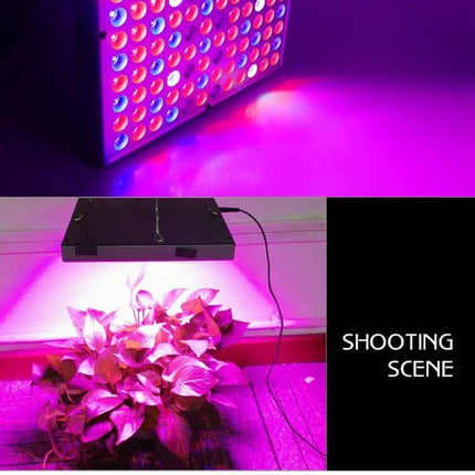 Full Spectrum Plant Grow Light For Indoor Seedlings LED panel over seedlings, 45W 144-LED (red/blue/UV/IR/white) for hydroponic tents and small greenhouses