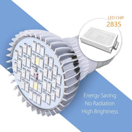 Full Spectrum Indoor Plant Growth Light For Home Garden Use LED bulb with aluminum heat sink, energy saving high brightness for seed starting and herbs