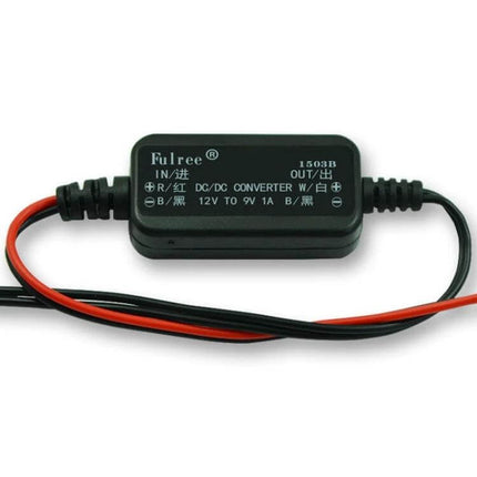 Fulree Ultra-Thin Vehicle DC Power Converter, 12V To Multiple Voltages compact 11mm DC-DC converter for car dashboards, sensors and small electronics