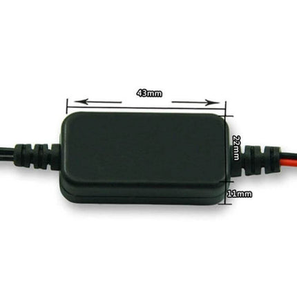 Fulree Ultra-Thin Vehicle DC Power Converter, 12V To Multiple Voltages compact 43x22x11mm black 11mm-thick inline DC-DC converter for cars and boats