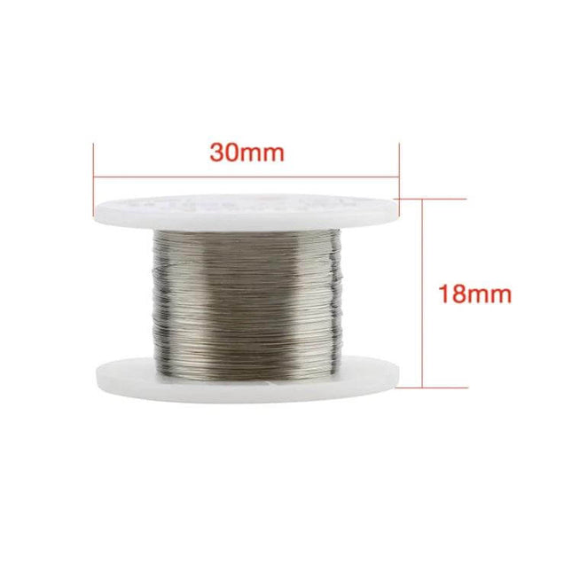 Glass Cutting Wire For LCD Screens, Durable For Screen Repair - 0.08 mm steel wire 100m spool for precise smartphone screen glass separation