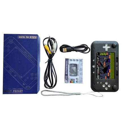 4 Inch Retro Handheld Game Player With 208 Built In Games