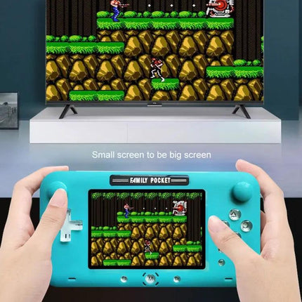 4 Inch Retro Handheld Game Player With 208 Built In Games