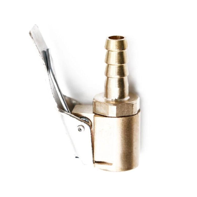 Air Chuck for Routine Car Tire Maintenance at Home — brass quick-connect tire valve chuck for compressor and pump