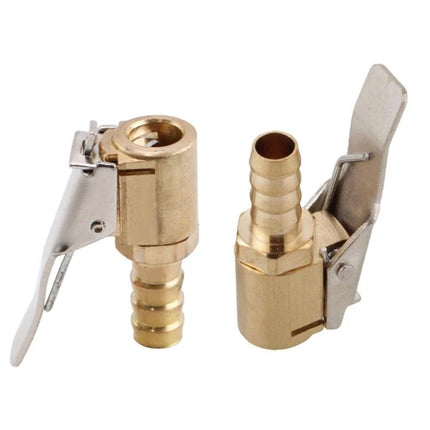 Air Chuck for Routine Car Tire Maintenance at Home – brass universal tire valve connector for home compressor inflation
