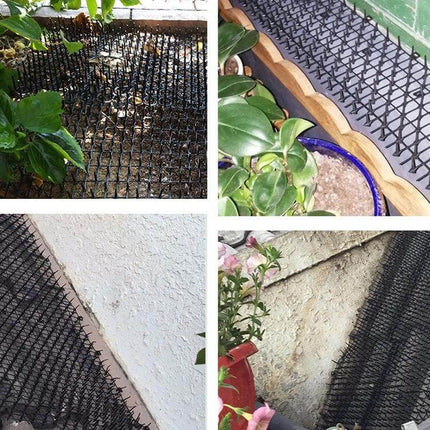 Garden Flower Anti Cat Net For Garden Use Size S 49x13 cm lightweight plastic mesh protecting seedlings, flower beds and potted plants