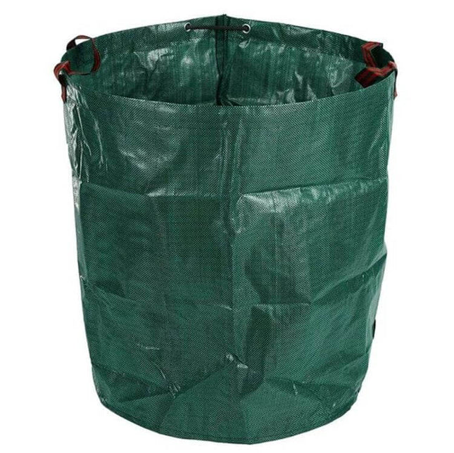 Garden Waste Bag Green For Yard Leaves And Debris Outdoor Use - 132 gallon PP 150GSM heavy-duty green yard cleanup bag