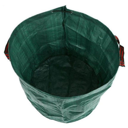 Garden Waste Bag Green For Yard Leaves And Debris Outdoor Use - 132 gallon PP 150GSM heavy-duty leaf and yard debris collection bag