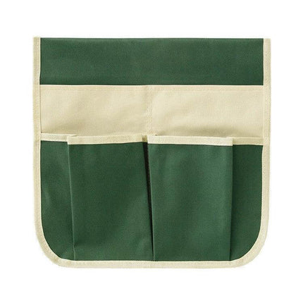Gardening Bench Cart Tool Storage Bag Blue White Stripe - waterproof 600D Oxford cloth tool pouch for trowels shears gloves on bench cart