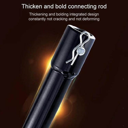 Ground Drill Bit Extension Rod For Planting Machines 60cm metal extension rod with heavy-duty clip for deep planting